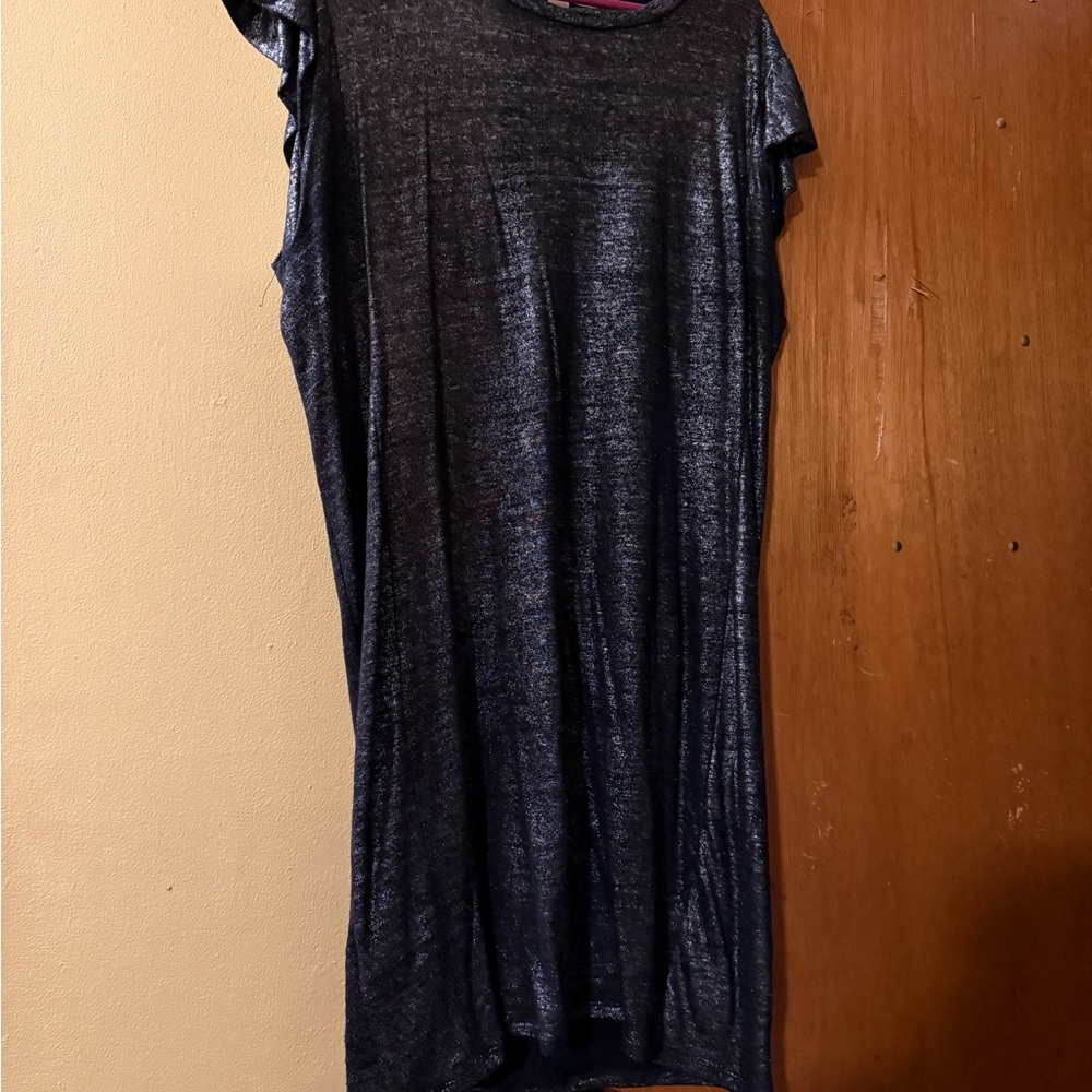Michael Kors Shimmering Black Tunic